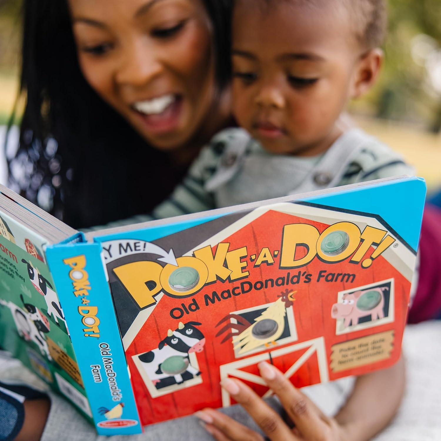 Libro Infantil Melissa & Doug PAW Patrol – Poke-A-Dot Con Botones De Presión, Aprendizaje Del Alfabeto A-Z, Interactivo Y Portátil